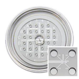 1CellDish ガラス 蛍光対応 シングルセル 分注 プレート ディッシュ